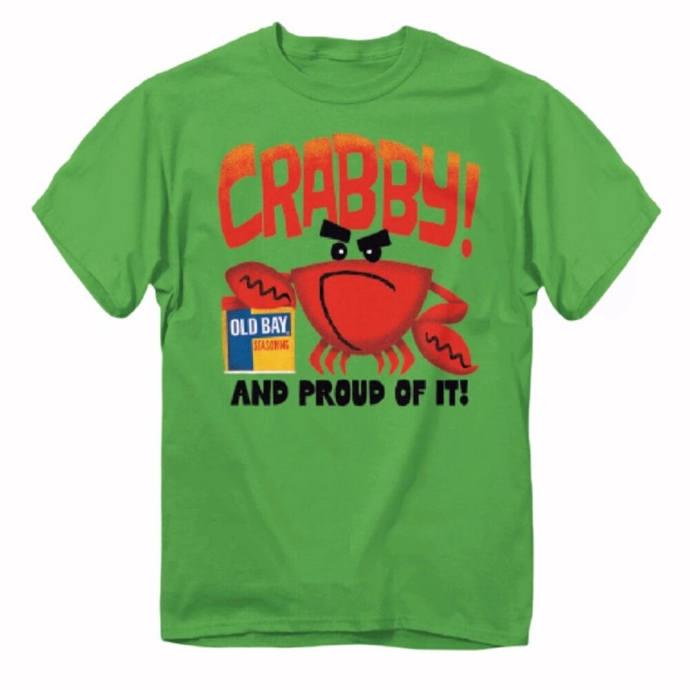 Old Bay Crabby and Proud Of It! Toddler Short Sleeve T-Shirt NEW Fast Ship